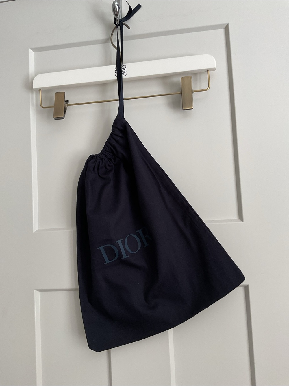 Authentic Dior Navy Blue Drawstring Dust Bag - Picture 4 of 4
